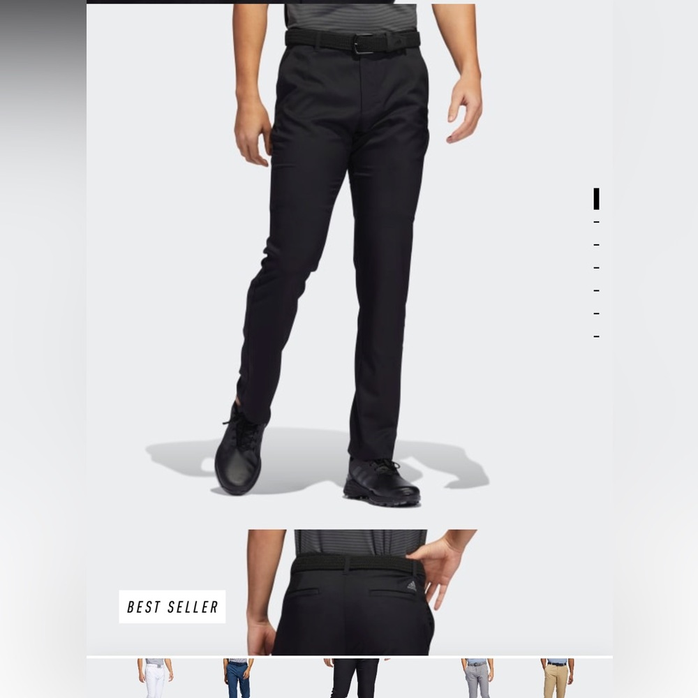 Adidas Golf Pants - Black